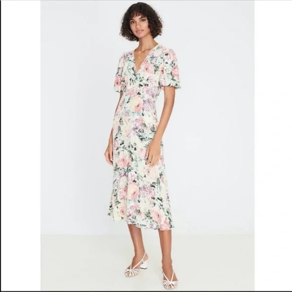 NWOT Faithfull The Brand | Marie Louise Midi Dress size M - Picture 5 of 15